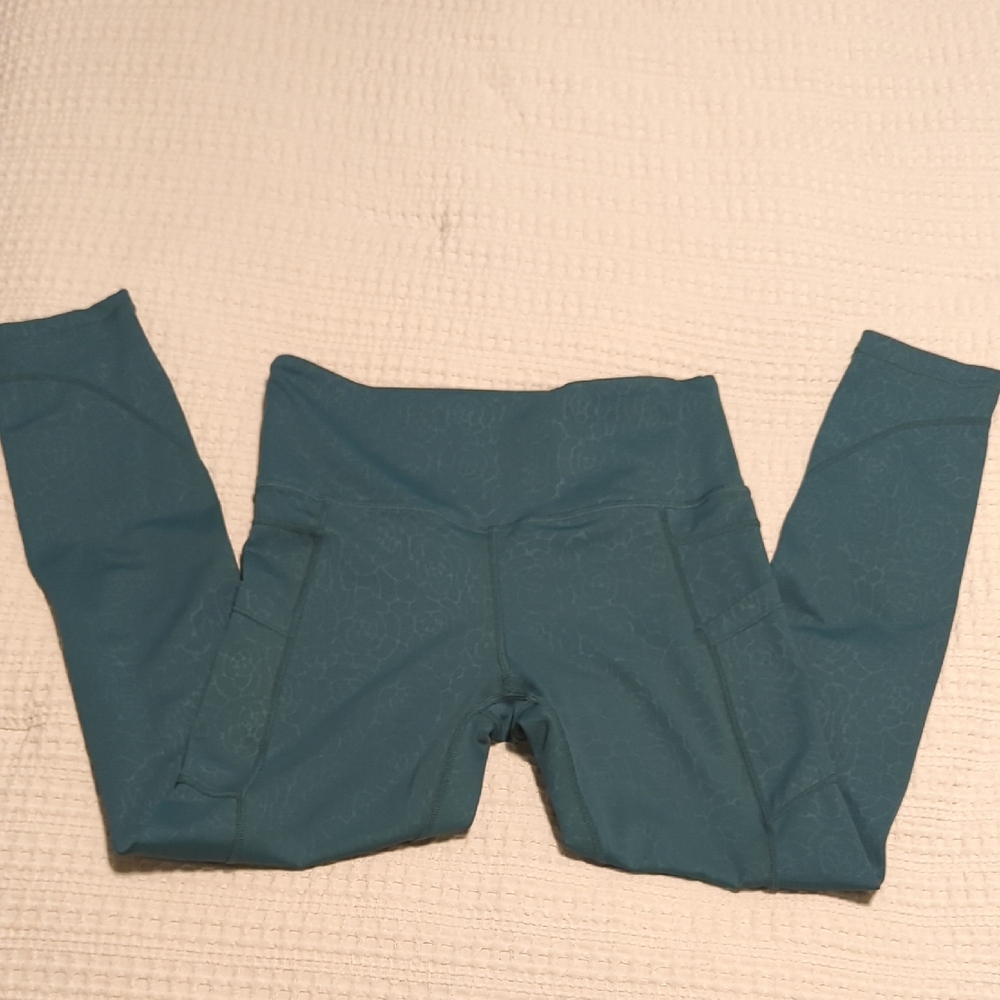 ZYIA Women's Leggings in Teal
